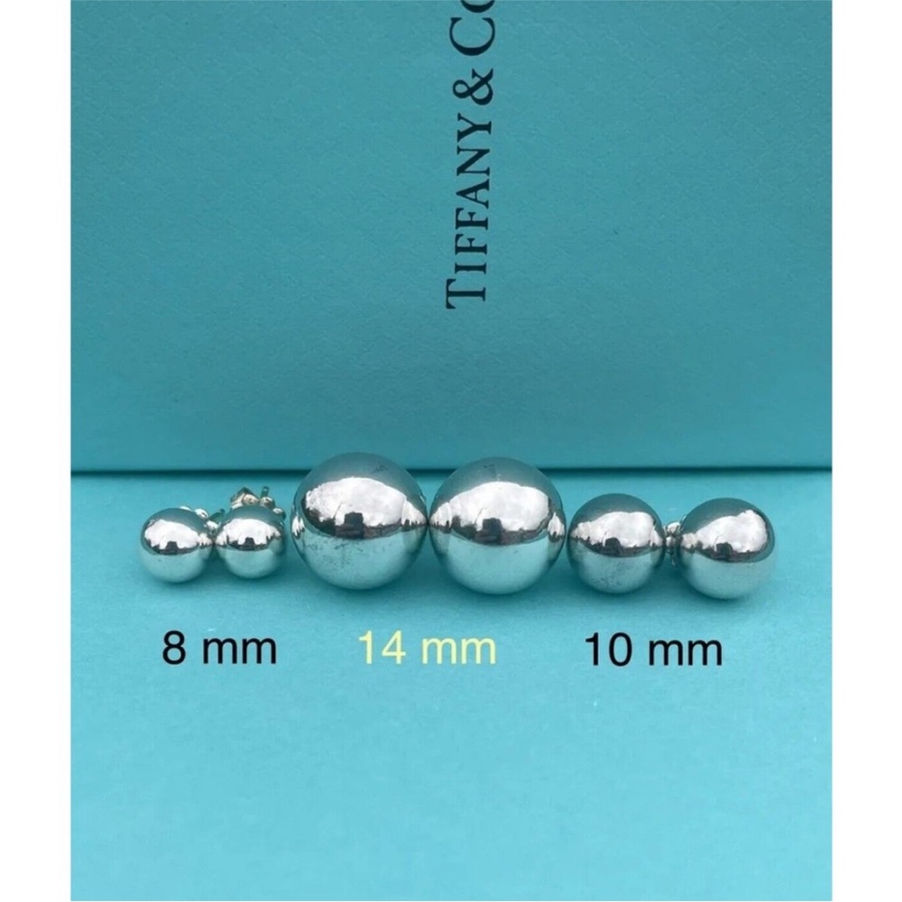 LARGE  14mm Hardware Bead Bracelet - Tiffany & Co. VINTAGE, RARE, RETIRED - Picture 11 of 14